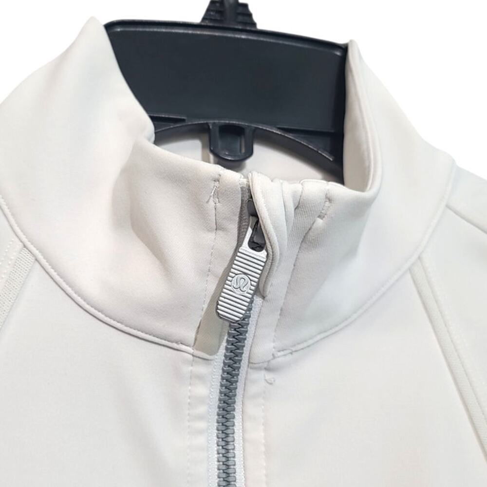 Lululemon Sleek Essentials Technical Jacket White… - image 3